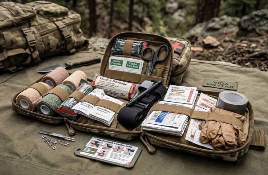 Como Montar um Kit de Primeiros Socorros Militar para Situações de Emergência em Áreas Remotas