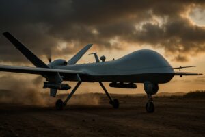 Leia mais sobre o artigo Como Funcionam os Drones de Guerra: Tecnologia e Impacto nos Conflitos Modernos