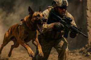 Leia mais sobre o artigo Cães Militares: História, Raças, Treinamento e o Papel Essencial nas Forças Armadas
