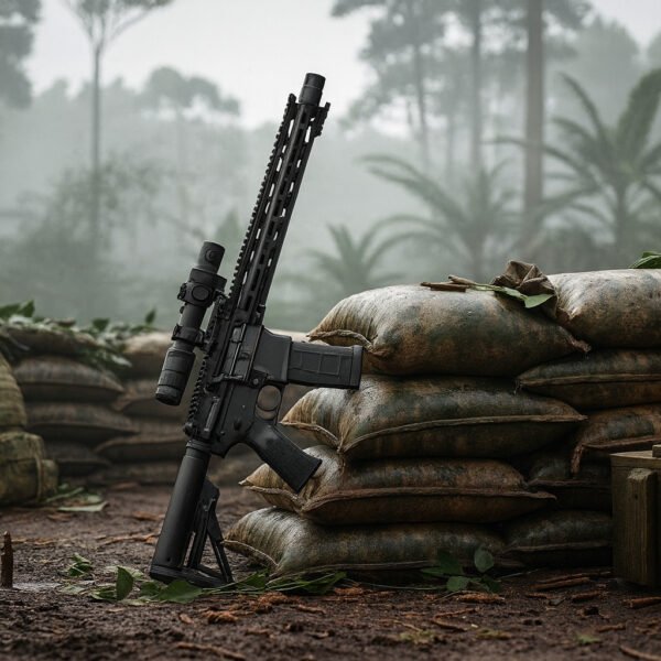 Acessórios em armas mais utilizados por militares