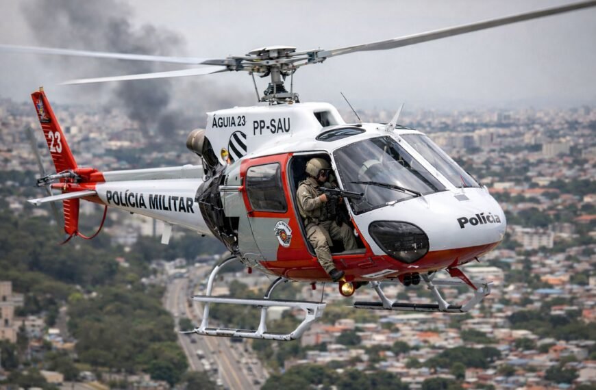 GRAER/Águia: conheça o policiamento aéreo com…