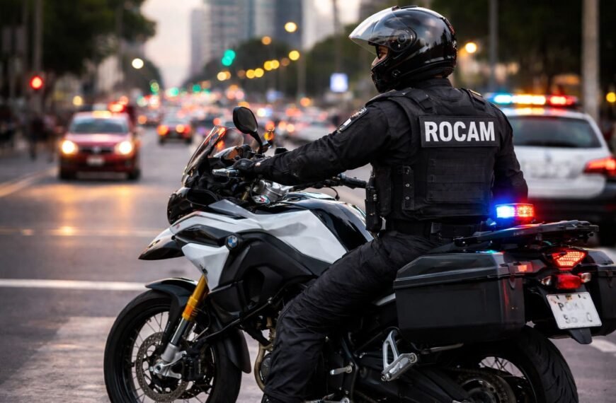 Policiamento com motocicletas: tudo sobre a ROCAM no…