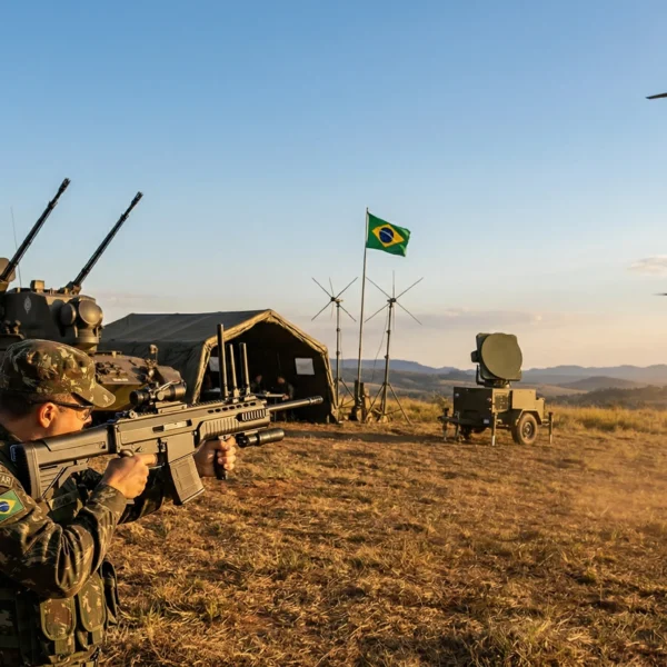 Quais são as armas antidrones do Exército Brasileiro?