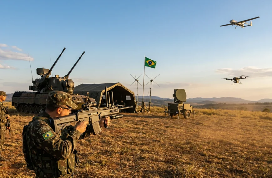 Quais são as armas antidrones do Exército Brasileiro?