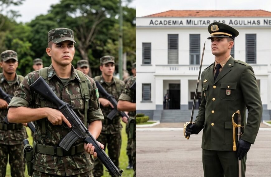 Sargento da ESA ou oficial da AMAN? Entenda&hellip;