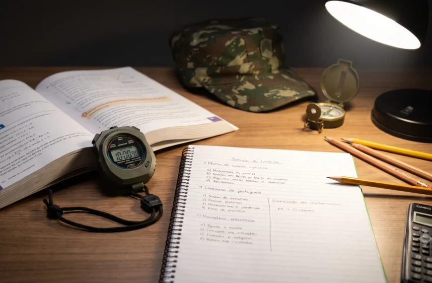 Estratégia de tempo em concursos militares: aprenda a…