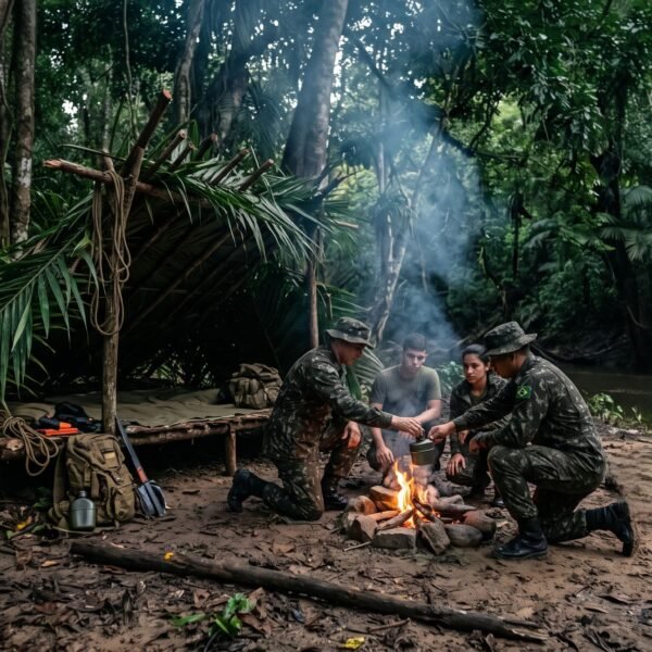 Guia básico de sobrevivência na mata: técnicas militares&hellip;