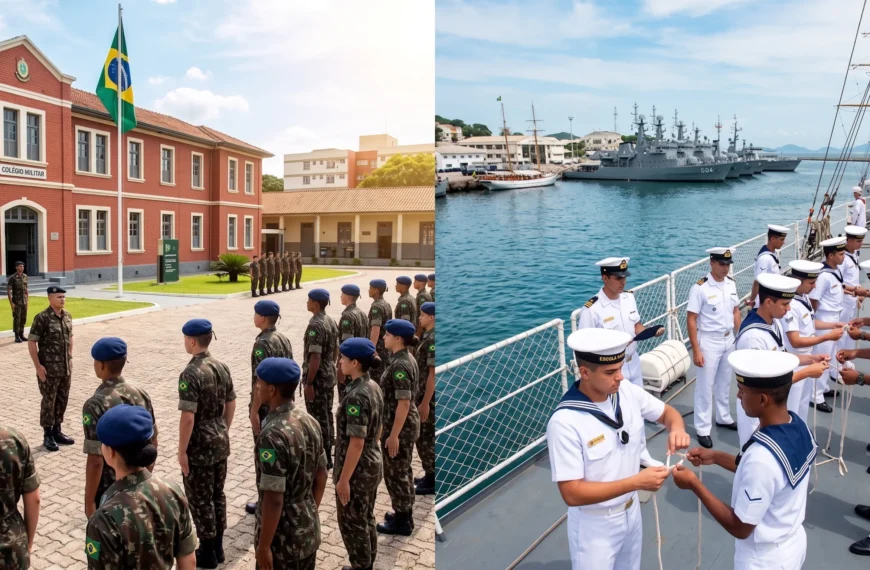 Colégio Militar vs. Colégio Naval: idade, disciplinas e…
