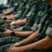 men's green military suit